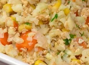 Foto de Arroz de Couve-Flor com Legumes (lowcarb)