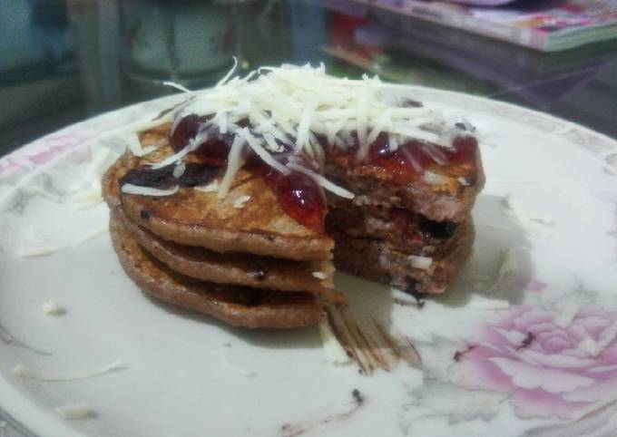 Strawberry Oat Pancake