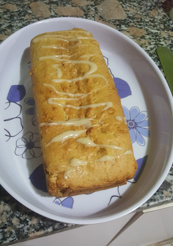 Una foto de Budín de coco y vainilla