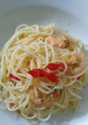 Foto resep Spageti simple