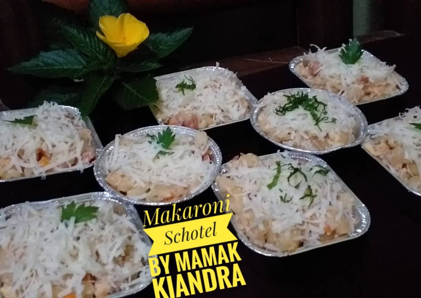 Makaroni schotel kukus/panggang simple anti gagal