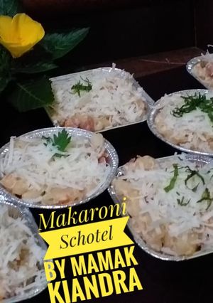 Foto resep Makaroni schotel kukus/panggang simple anti gagal