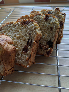 A picture of Date banana bread.