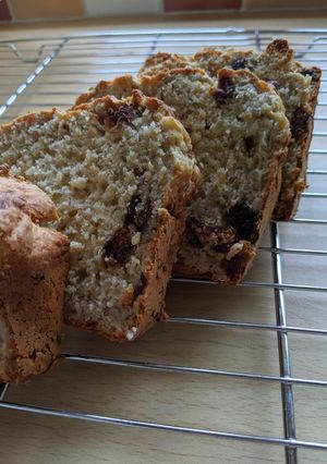 A picture of Date banana bread.