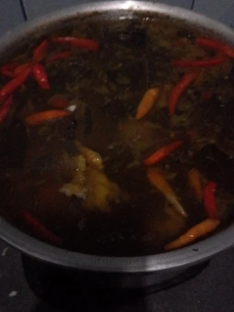 Langkah Gampang Menyiapkan Resep Asem Asem Iga Sapi daun kedondong yang Sempurna