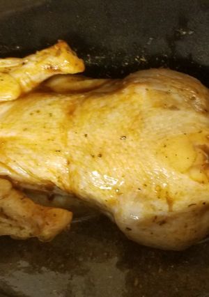 A picture of Bombass Crockpot Chicken.