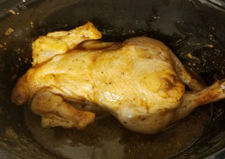 Bombass Crockpot Chicken