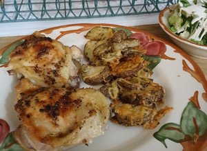 A picture of Butter lemon Chicken.