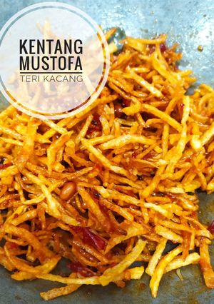 Foto resep Kentang Mustofa Teri Kacang