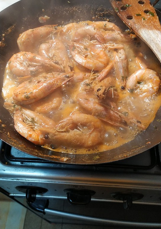 Foto de Camarão Frito Picante