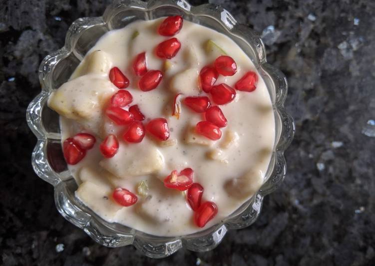 Easiest Way to Make Award-winning Curd fruit salad