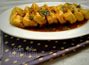 Foto resep Golden tofu