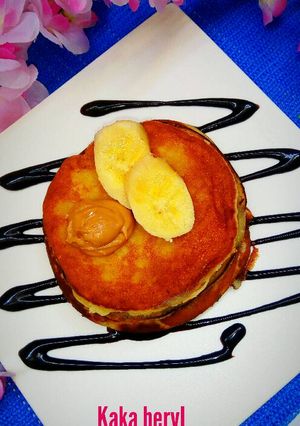 Foto resep Banana pancake🍌🍪