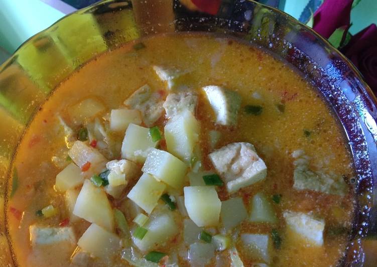 Resep Lodeh Kentang Tahu, Menggugah Selera