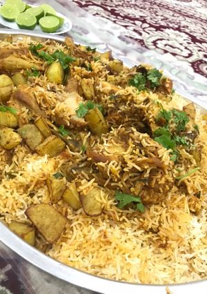 صورة لوصفة برياني دجاج 😋