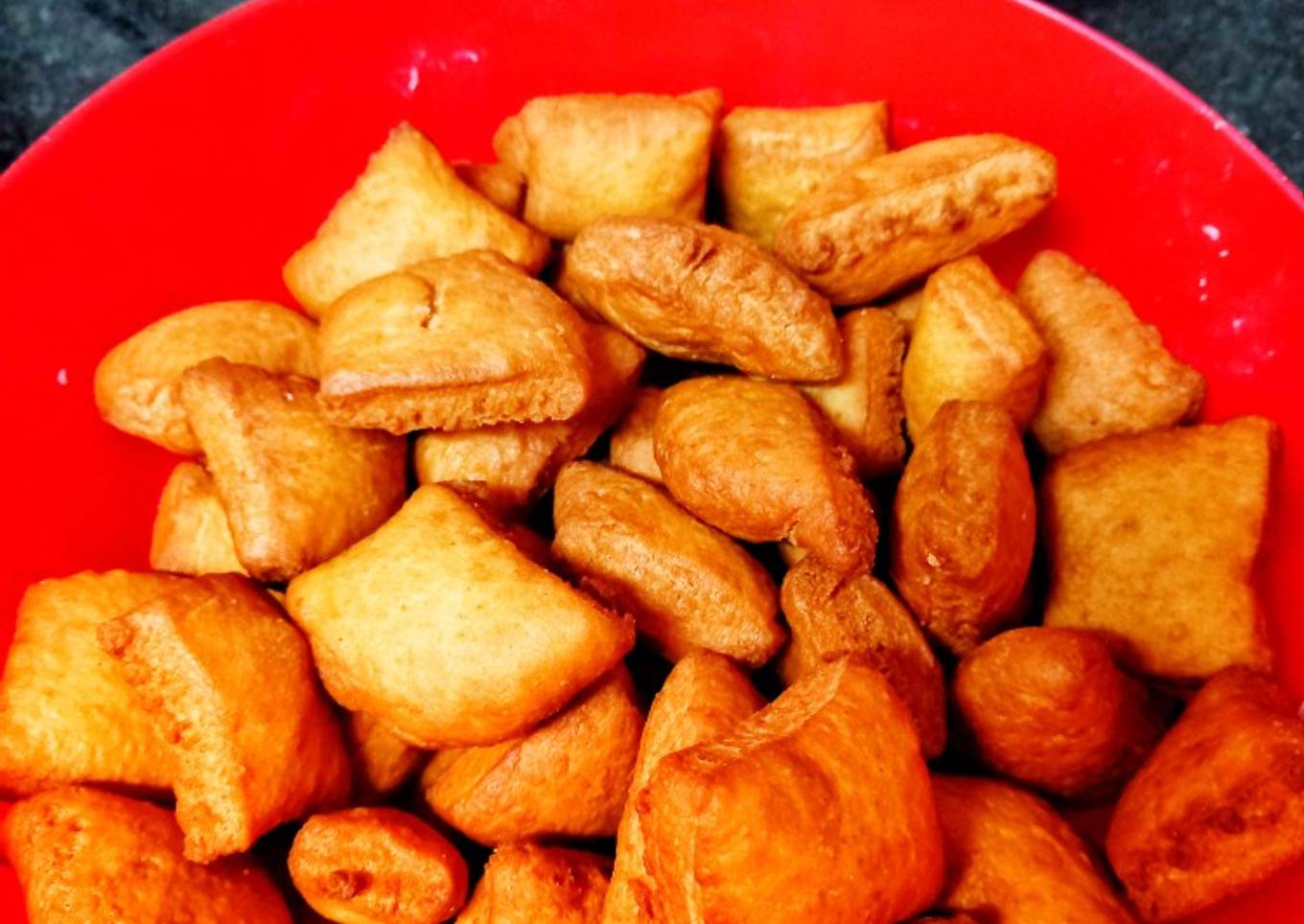4 ingredient Mandazi
