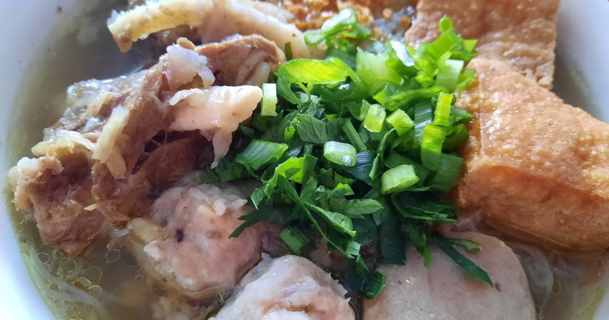 Resep Bakso Sapi Dan Tulangan Oleh Linns Cookpad