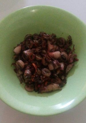 Foto resep Cumi asin pedes rawit 😘