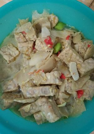 Foto resep Rebung santan