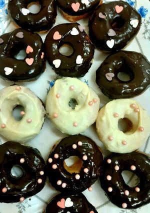 A picture of Donuts with Egg 😊.