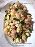 #204 Bocconcini di tacchino con zucchine e patate in friggitrice ad aria