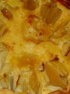 Una foto de Tarta de manzana y queso en hojaldre en la olla GM g