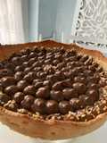 Frolla alla nocciola con crema pasticcera al cioccolato