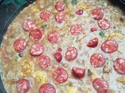 Una foto de chorizos al disco