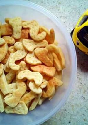 Foto resep Baked Cheese Crackers