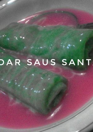 Foto resep Dadar saus santan