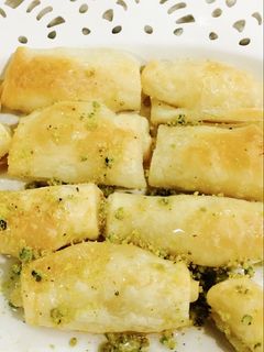صورة لوصفة البقلاوة السريعة