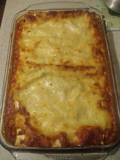 Una foto de Lasaña boloñesa 😋