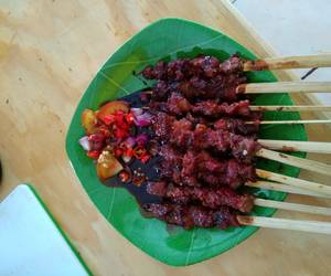 Resep mudah Sate Maranggi Empuk Enak Sederhana