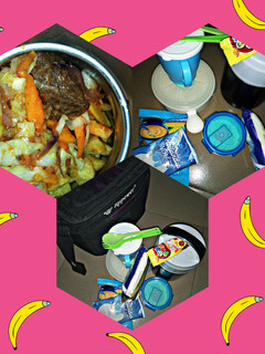 A picture of Chips with cabbage and carrots stir-fry.
