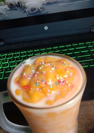 Foto resep Es Mangga Kocok