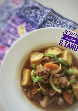 Foto resep Semur Daging & Tahu