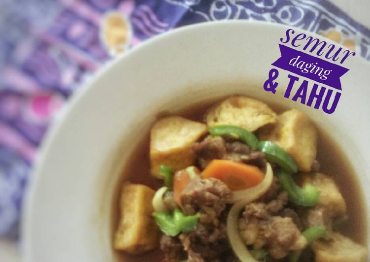 Semur Daging & Tahu