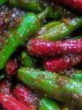 Green and Red Chilli Pickle