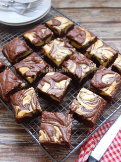 Foto resep Cheesecake brownies