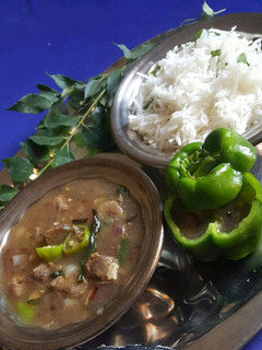 A picture of Chiili Chicken White with Plain Rice #CookpadApp.