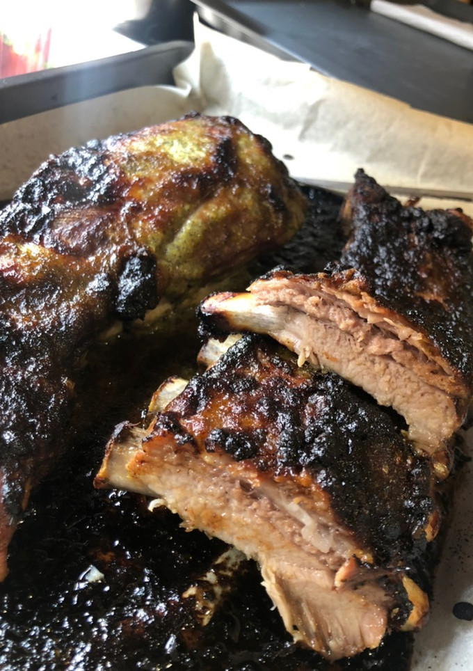 Una foto de Costillas de cerdo al horno (Agridulce)