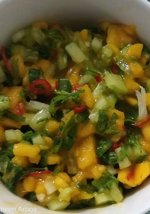 A picture of Mango Salsa.