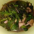 Tumis cumi daun raja