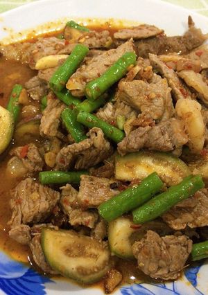 รูปของ ผัดพริกแกงเนื้อ