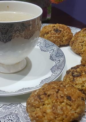 A picture of Chochlate chip cookies.