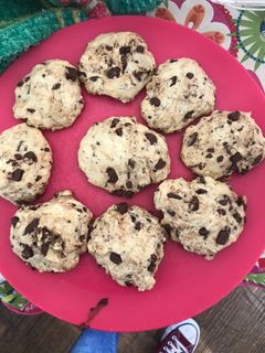 Una foto de Galletitas con chips de chocolate