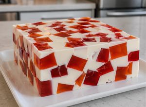 Foto de Gelatina com leite condensado