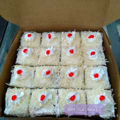 A picture of Butter cream lembut ekonomis.