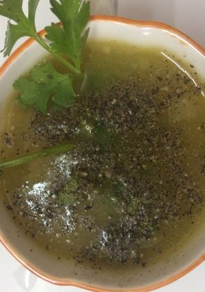 A picture of Vegetable soup (appetiser).