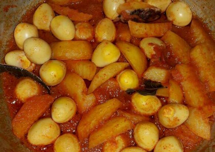 Resep KenTang teLur puYuh bumbU baLado, Sempurna